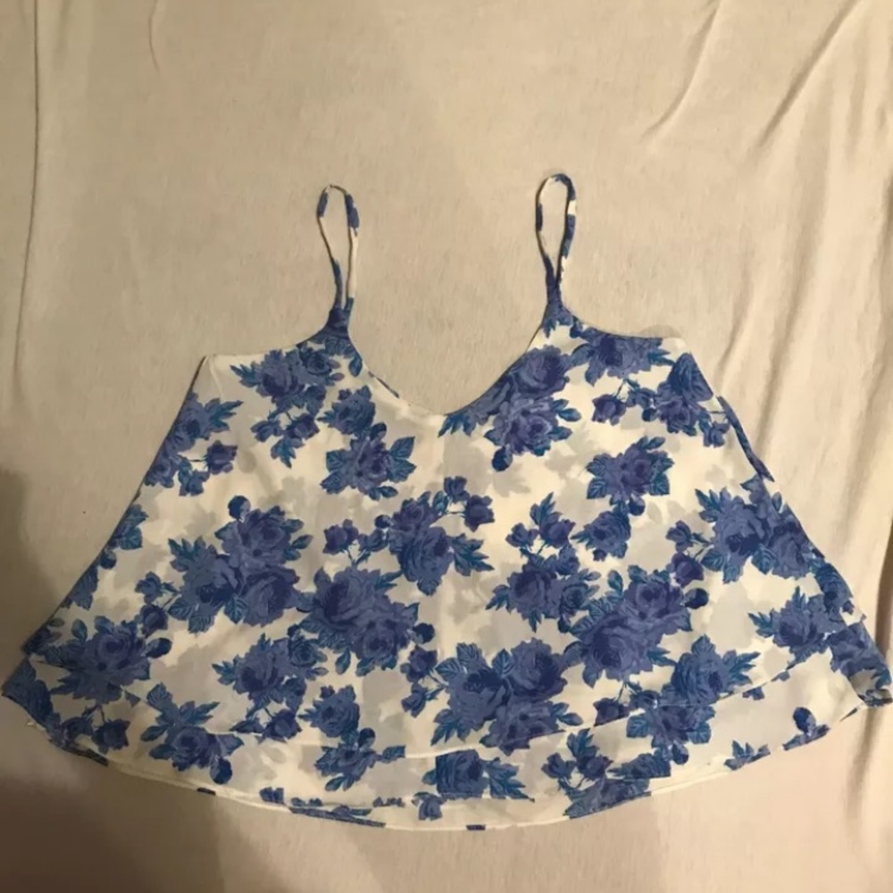 Paper Crane • Blue China Floating Crop Halter • S - Picture 8 of 9